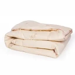 Набір MirSon вовна №9563 Gold camel Wool демі ковдра 200х220 см + 2 подушки білий (2200010806236) - мініатюра 6