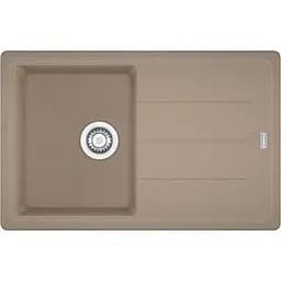 Кухонна мийка Franke Basis BFG 611-78 фраграніт, прямокутник, з крилом, 780х500х200мм, чаша - 1, накладна, BFG 611-78, миндаль
