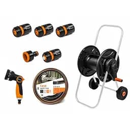 Візок для шлангу Bradas BLACK LINE 1/2" 20 м ECO-AG26020SET1