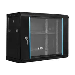 Комутаційна шафа E-NET 9U/600x600x500 Black (25-00060)