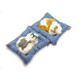 Кошка спит на коврике 21х20х6см (6093)