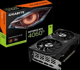 Видеокарта GeForce RTX 4060 Ti 8GB Gigabyte WindForce OC V2 (GV-N406TWF2OCV2-8GD) Б/У