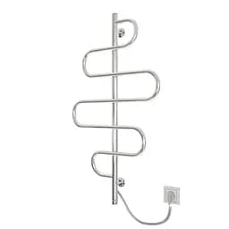 Электрический полотенцесушитель Kosser Лиана 1000x570 ЕLR рег. РЛ02ЕLR, Хром, нижнее