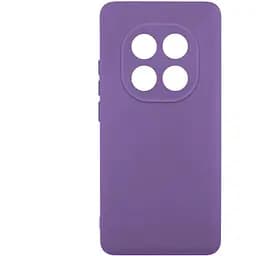 Чохол TPU Getman Liquid Silk Full Camera для Xiaomi Redmi Note 14 Pro+ 5G Фіолетовий / Amethyst