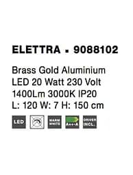 Підвіс Elettra Nova Luce 9088102 - мініатюра 9