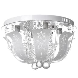 Люстра Brille торт стельова з пультом LED E14 60W RGB WH (BCL-651S/4)