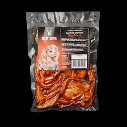 Ушки свиные в/к Meat Chips со вкусом барбекю 100г