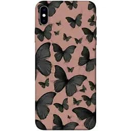 Чехол Demsky Пухающие бабочки для Apple iPhone XS Max (6.5)
