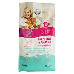 Сухой корм для котят и кормящих кошек Marpet Aequilibriavet, с индейкой и уткой 1,5 кг