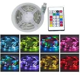 Розумна світлодіодна гірлянда Sun Lamp стрічка 100 LED 10 метрів USB-пульт дистанційного керування ip65 додаток Smart - мініатюра 6
