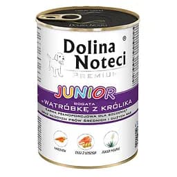 Консерва Dolina Noteci Premium Junior 400г для цуценят з печінкою кролика