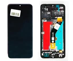 Дисплей Xiaomi Poco M4 Pro 5G/Note 11T 5G/Note 11S 5G чорний + рамка