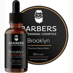 Набір для догляду за бородою Barbers Brooklyn 80 мл