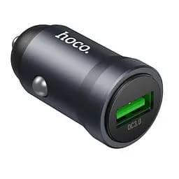 Адаптер автомобильный HOCO Energy single-port QC3.0 car charger Z62 1USB, 18W/3A, QC|