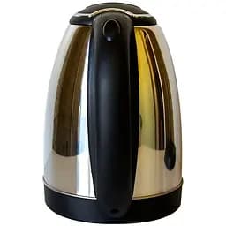 Електрочайник Domotec 2 л Чорний/Сріблястий - мініатюра 3