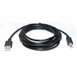Кабель для принтера USB 2.0 AM/BM 2.0m Pro black REAL-EL (EL123500026) - мініатюра 2