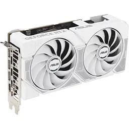 Відеокарта Asus GeForce RTX5060 8Gb DUAL WHITE OC (DUAL-RTX5060-O8G-WHITE) - мініатюра 2