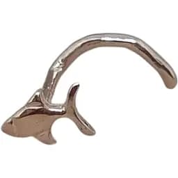 Золота сережка-пірсинг Dear в ніс Dear. 1013