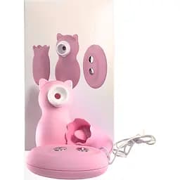 Набор для двойной стимуляции Passion клиторальный вакуумный вибратор вуманайзер USB розовый (4821002029679)