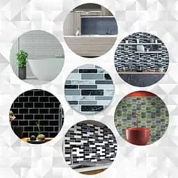 Самоклеюча поліуретанова плитка Wall Sticker під мармур 305х305х1 мм SW-00001174 - мініатюра 5