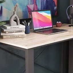 Письмовий стіл Ferrum-decor Драйв 750x1200x700 Чорний метал ДСП Дуб Сан-Марино 32 мм (FRD-103381) - мініатюра 5