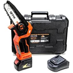 Аккумуляторная цепная пила GTM CS18/127BL + АКБ и ЗУ (CS18/127BL KIT)