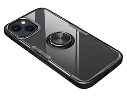 Чохол Primolux Ring Magnetic Stand для Apple iPhone 15 Black - мініатюра 3