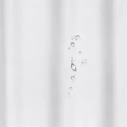 Шторка для душу та ванної Cosas з кільцями 180х200 snow, білий (ShowerCurtains_01Snow_DUK_180x200_Hook) - мініатюра 4