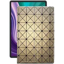Чехол StatusCASE из экокожи для планшета Lenovo Pad 2021 Золотой ромб