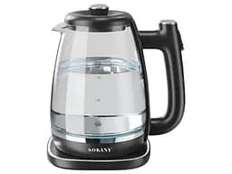 Электрочайник Sokany SK-09034 чайник с подсветкой 1.8 л Черный 1800 Вт