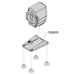 Монтажна пластина для Eheim compactON9000/12000/16000 (1033/1034/1035) (7329078) - мініатюра 3