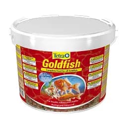 Сухий корм для акваріумних риб Tetra в пластівцях Goldfish 10 л для золотих рибок