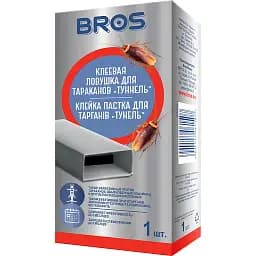Клейова пастка для тарганів Bros Тунель 1 шт.