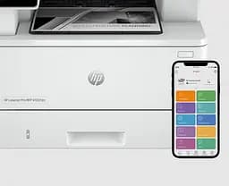 Багатофункційний пристрій А4 HP LaserJet Pro 4103fdn (2Z628A) - мініатюра 2