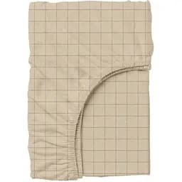Простирадло Cosas на резинці 100х200 beige geometry, бежевий (CellAshbeige_100х200х20)