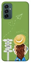 Чохол Demsky Travel girl для Samsung Galaxy M23 5G