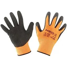 Рукавички захисні Neo Tools поліестер з латексним покриттям розмір 10 97-641-10