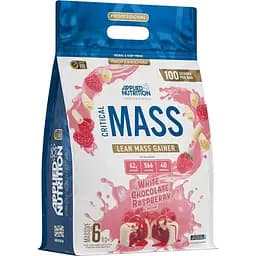 Гейнер Critical Mass Professional, 6 кг Білий шоколад-малина Applied Nutrition fit0025682