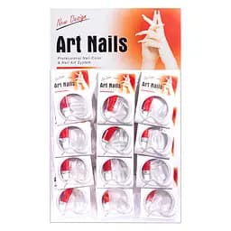 Накладные ногти прозрачные Art Nails набор 12 шт.