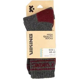 Шкарпетки Viking Fishing Yeti L 40-42 magenta-grey - мініатюра 2