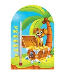 Термометр Склоприлад Сувенір Зоо Світ Острів скарбів (300623)