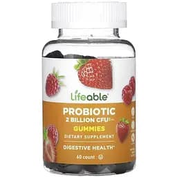 Пробіотик Lifeable Probiotic 2 Billoin CFU Adult 60 жувальних цукерок