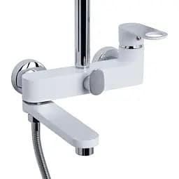 Душова система універсальна Qtap Jay Chrome/White з виливом QTJAY111CRW45555 - мініатюра 2