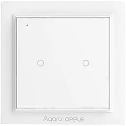 Умный выключатель Aqara OPPLE Wireless Scene Switch Two Buttons (WXCJKG11LM) [44327]