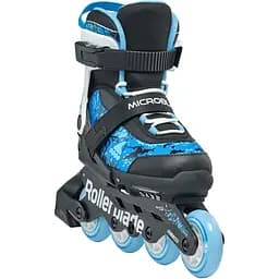 Дитячі ролики Rollerblade Microblade SL 36,5-40 Чорний-Блакитний - мініатюра 4