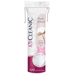 Ватні диски Cleanic Pure Effect круглі 120 шт.