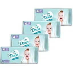 Набір підгузків Dada Extra Soft 4  (7-18 кг) 184 шт. (4 уп. х 46 шт.)
