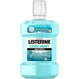 Ополіскувач для порожнини рота Listerine Свіжа м'ята М'який смак 1000 мл (3574661011394/3574661619927)