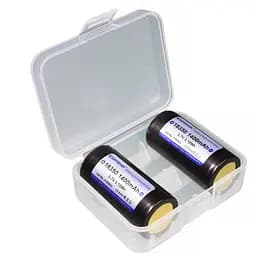Акумулятор 18350 Keeppower P1835C3 1400 mAh (Чорний) - мініатюра 4