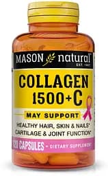 Препарат для суглобів і зв'язок Mason Natural Collagen 1500 + Vitamin C, 120 капсул